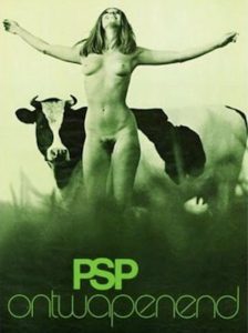 PSP poster koe naakt ontwapend