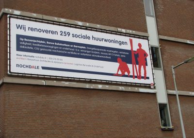 Groot onderhoud Bezaanjachtplein Amsterdam Noord
