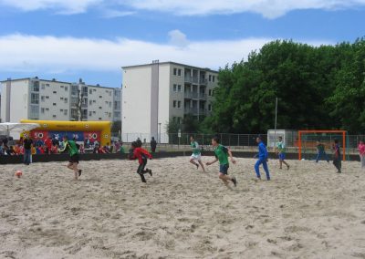 Programmering braakliggende terreinen - Beach soccer toernooi