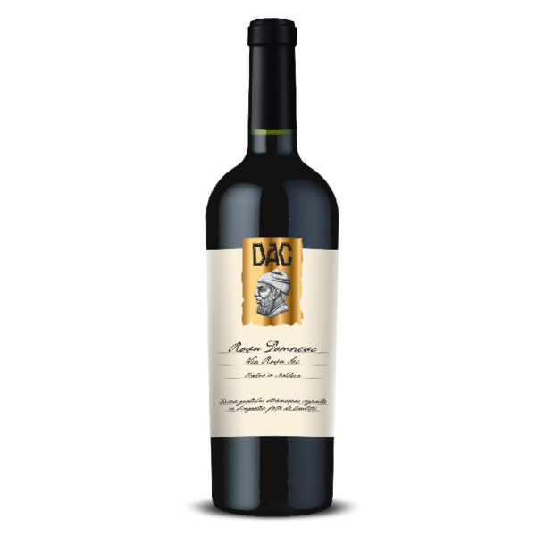 Fles Moldavische rode wijn van producent Vinaria DAC genaamd Rosu Domnesc