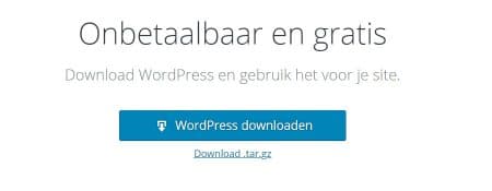 WordPress installeren doe je zo!