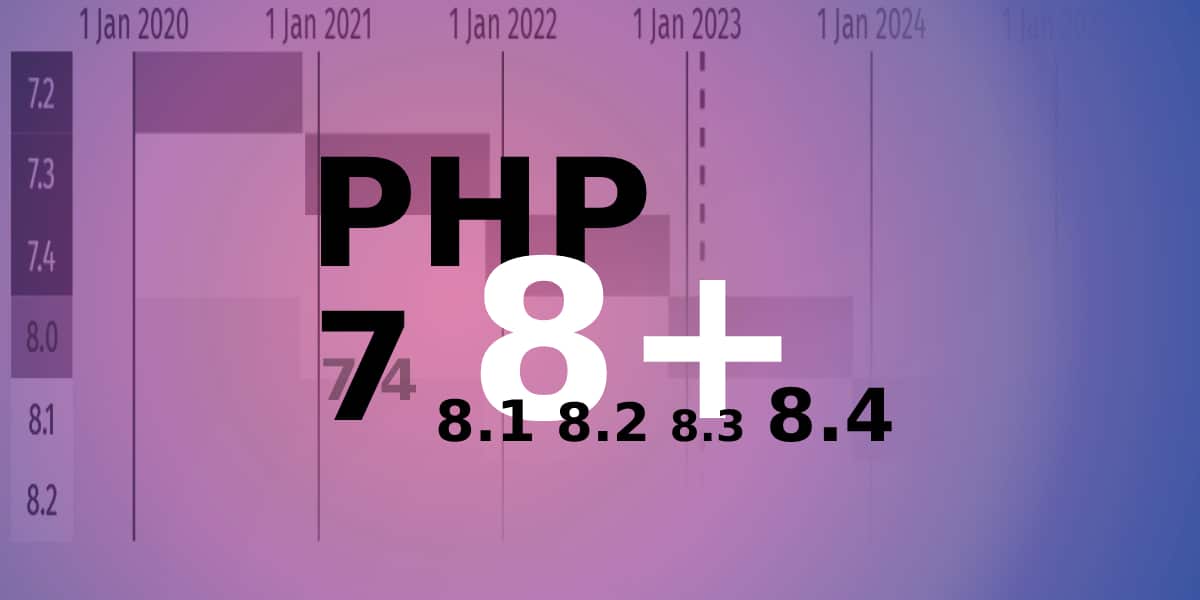 Do you also need to upgrade from PHP 7.4?