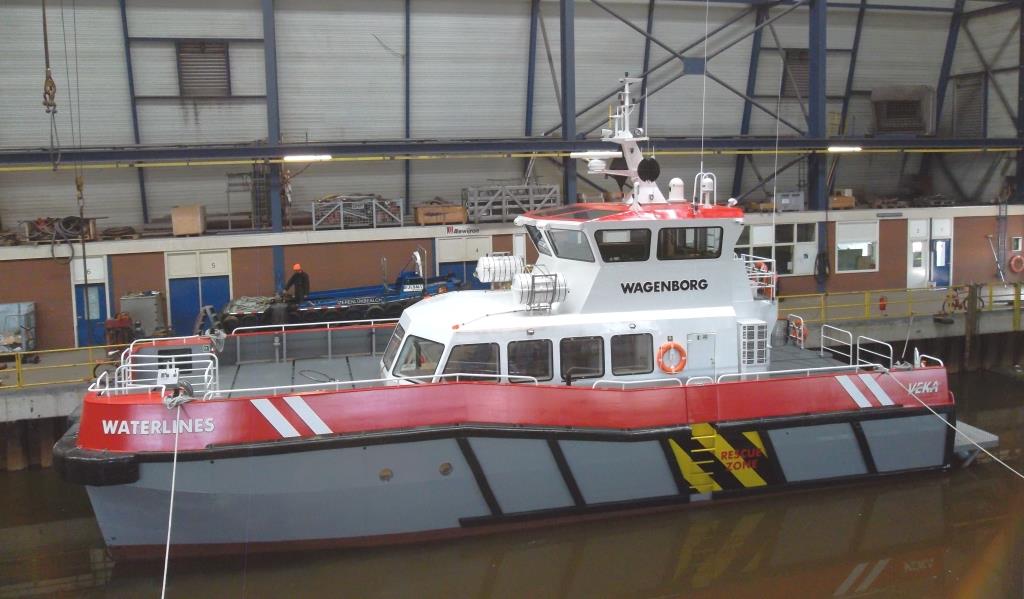 VEKA catamaran, hull01 Wagenborg PB