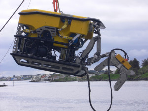 ROV Deployment prior to Fabric Formwork Grouting