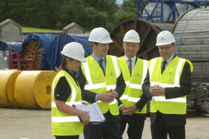 Chancellor George Osborne visiting NorSea Group [UK]