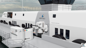 Cavotec charging station with ferry-2
