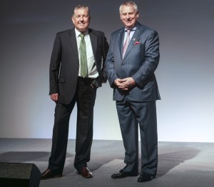 OPITO Group CEO David Doig (l) and Atlas chairman, Robert Morgan