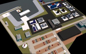 Artist Impression of the new Falck Safety Centre