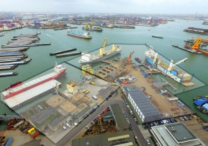 The ROG facilities in the port of Rotterdam