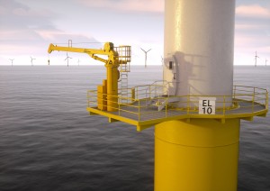 The cranes are part of the firm’s offshore wind specific WindMaster range. 