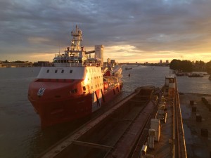 VOS Start at Damen Shiprepair Oranjewerf