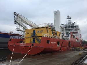 H2M has recently placed eight sleeper modules on VOS Start