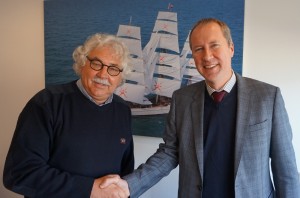 DMC NL's Managing Director, Steef Staal (left) and Financial Director, Wim Knoester (right).