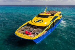 Incat Crowther is pleased to announce the delivery of Ultramar II, the second in a series of high capacity 48m Catamaran Passenger Ferries for Mexican operator Ultramar.