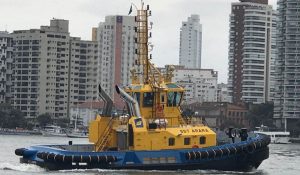 WILSON SONS DELIVERS THIRD DAMEN DESIGNED ASD TUG 2411 TO SAAM SMIT TOWAGE IN BRAZIL