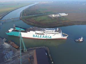 Baleària Sets Marie Curie Out to Sail
